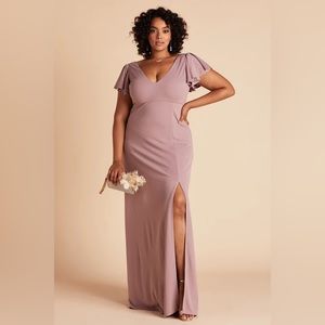 Dark Mauve Bridesmaid Dress